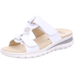 White Ara Shoes Tampa Bianco Women's Mules | ARA063AYG