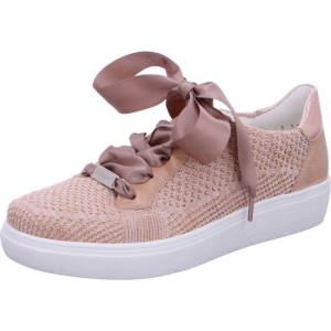 White / Coral Ara Shoes New York Women's Sneakers | ARA720KAC