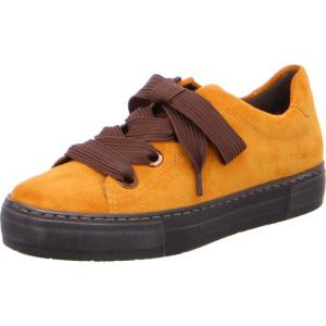 Yellow Ara Shoes Courtyard Women's Sneakers | ARA354VZQ