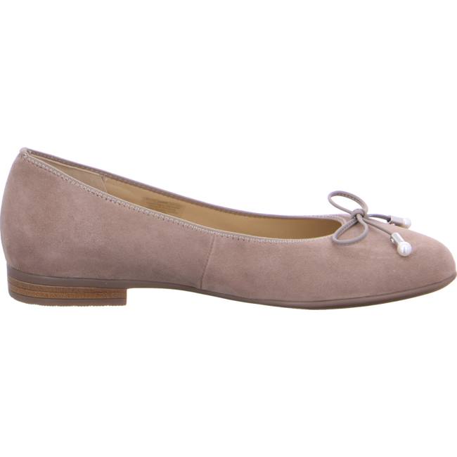 Beige Ara Shoes Ballet Pumps Sardinia Taupe Women's Ballerina | ARA475AGJ