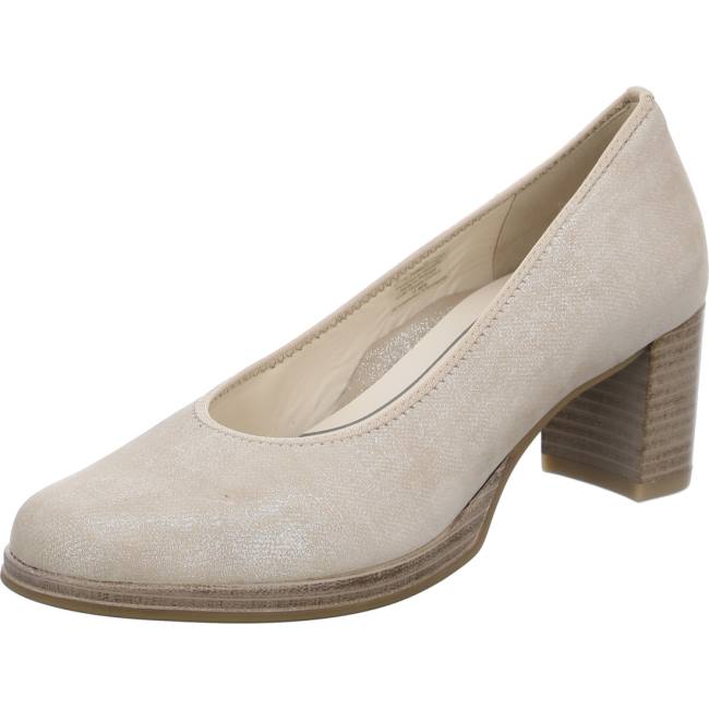 Beige Ara Shoes Court Shoes Cannes Sand Women\'s Pumps | ARA158SQP