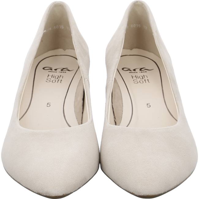 Beige Ara Shoes Court Shoes London Sand Women's Pumps | ARA893TWD