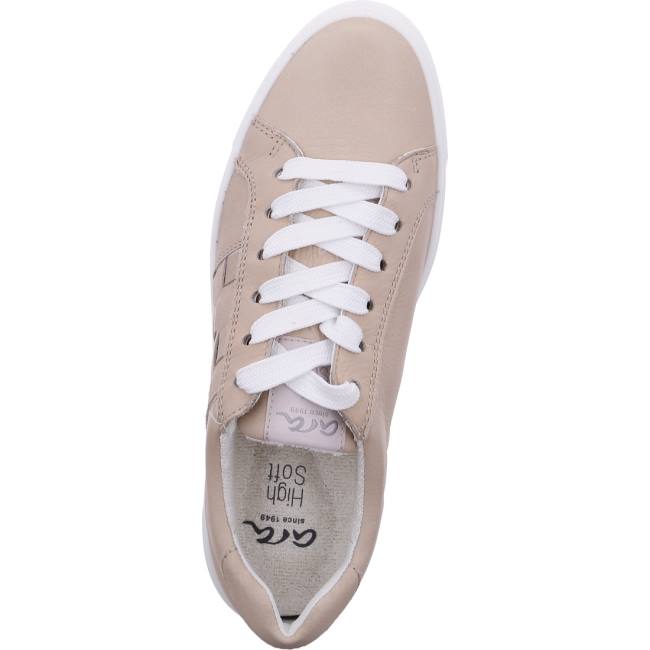 Beige Ara Shoes Courtyard Nude Women's Sneakers | ARA095HMF