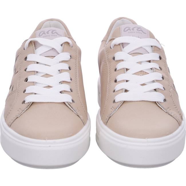 Beige Ara Shoes Courtyard Nude Women's Sneakers | ARA095HMF