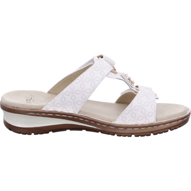 Beige Ara Shoes Hawaii Sand Women's Mules | ARA108XSI