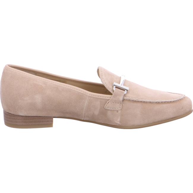 Beige Ara Shoes Kent Sand Women's Loafers | ARA786QWT