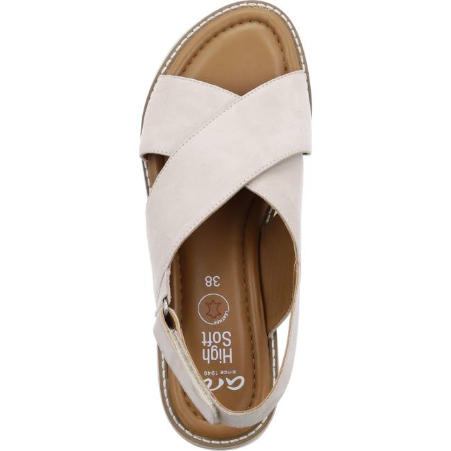 Beige Ara Shoes Kopenhagen Sand Women's Sandals | ARA430SGM