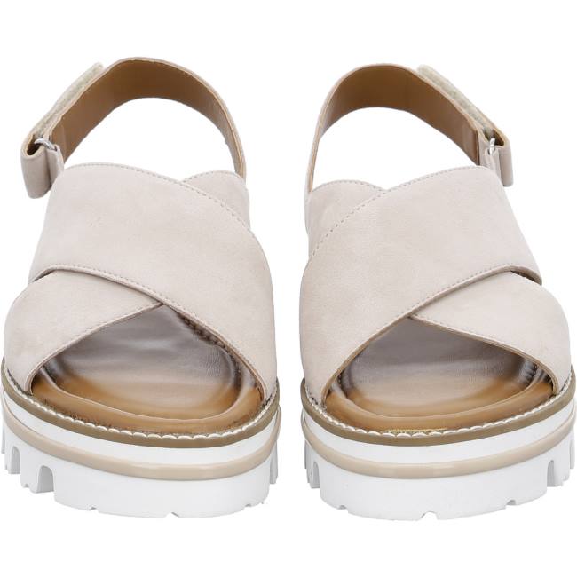 Beige Ara Shoes Kopenhagen Sand Women's Sandals | ARA430SGM