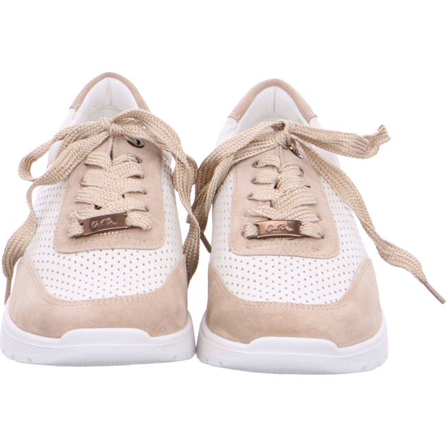 Beige Ara Shoes Lace-ups Neapel Sand Cloud Women's Sneakers | ARA756AQS