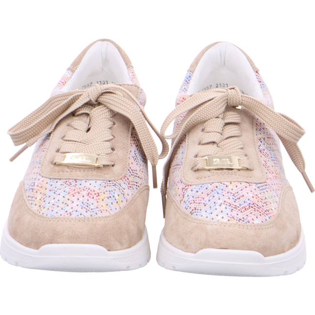 Beige Ara Shoes Lace-ups Neapel Sand Multi Women's Sneakers | ARA390DWS