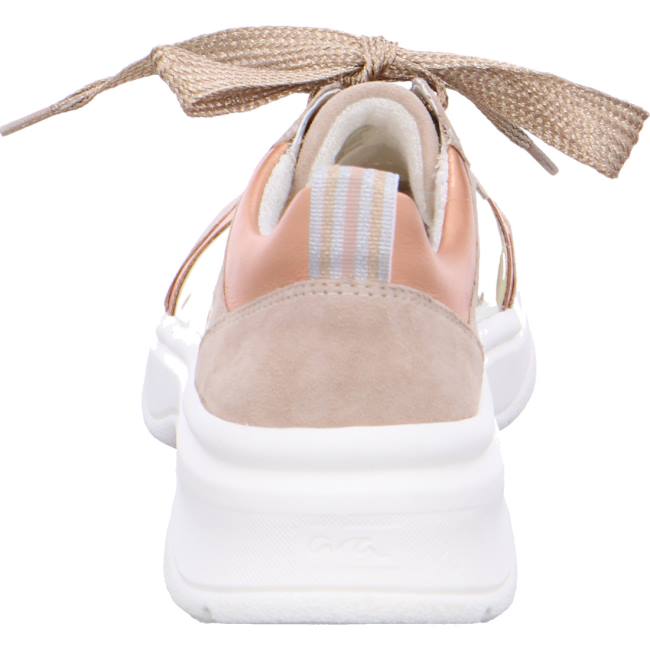 Beige Ara Shoes Lace-ups Roma Women's Sneakers | ARA173ZQE