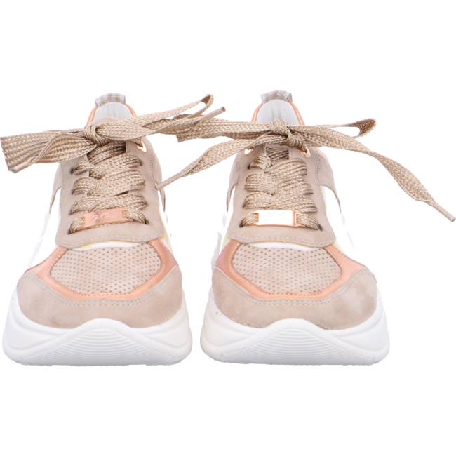 Beige Ara Shoes Lace-ups Roma Women's Sneakers | ARA173ZQE