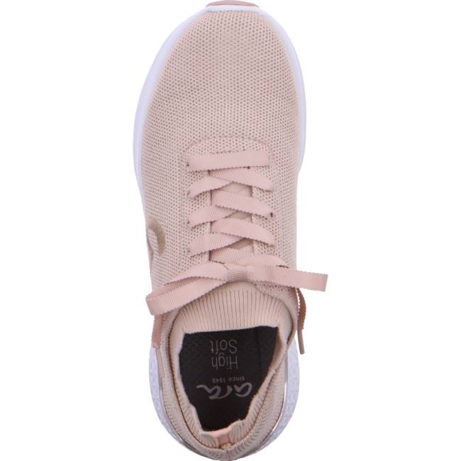 Beige Ara Shoes Maya Powder Women's Sneakers | ARA391ZIA