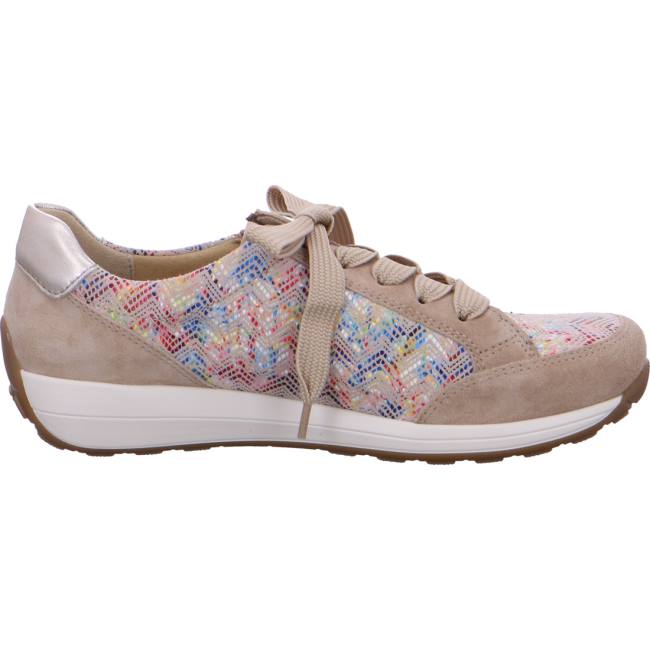 Beige Ara Shoes Merano Sand Multi Women's Sneakers | ARA534OJX