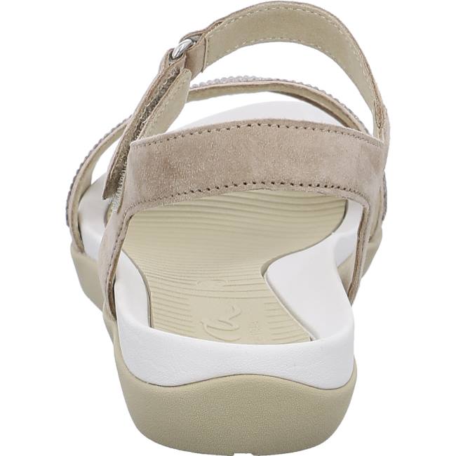 Beige Ara Shoes Nepal Sand Women's Sandals | ARA865LZY