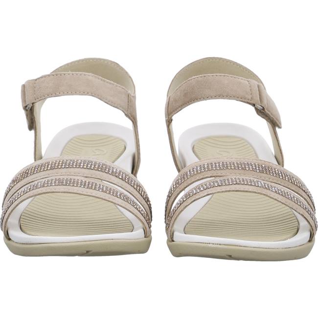 Beige Ara Shoes Nepal Sand Women's Sandals | ARA865LZY