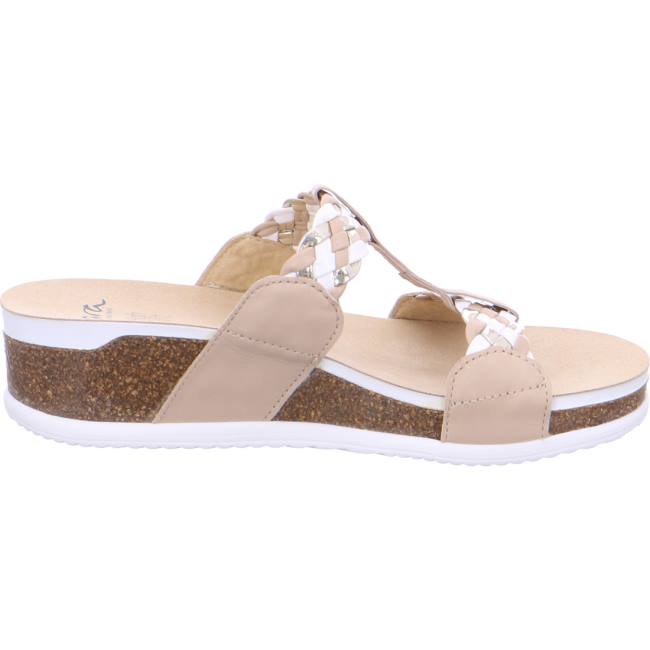 Beige Ara Shoes Norderney Camel Women's Mules | ARA213AQX