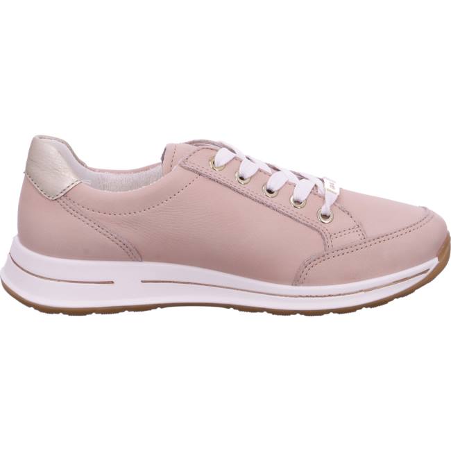 Beige Ara Shoes Osaka Nude Women's Sneakers | ARA123YSU