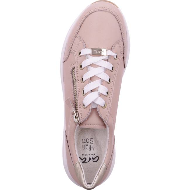 Beige Ara Shoes Osaka Nude Women's Sneakers | ARA123YSU