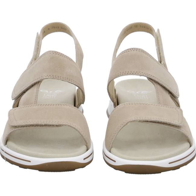 Beige Ara Shoes Osaka Sand Women's Sandals | ARA538MQL