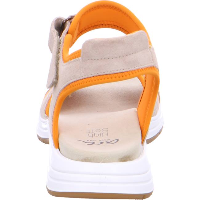 Beige Ara Shoes Panama Sand Women's Sandals | ARA850UMA