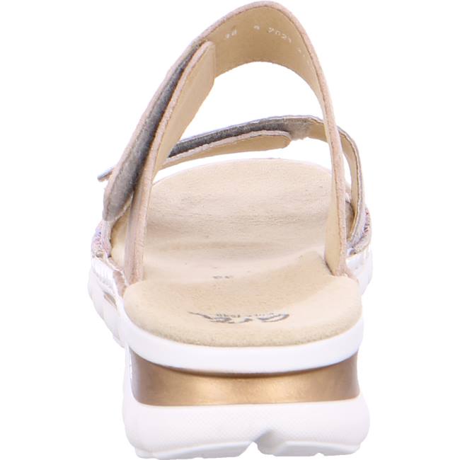 Beige Ara Shoes Tampa Multi Sand Women's Mules | ARA761GEA