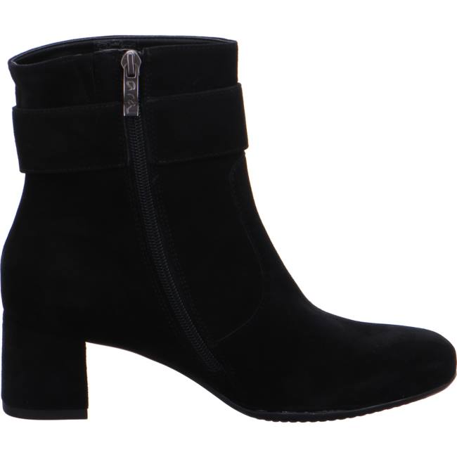 Black Ara Shoes Ankle Chelsea Women's Boots | ARA627JVW