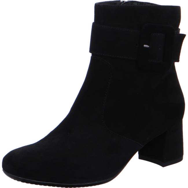 Black Ara Shoes Ankle Chelsea Women\'s Boots | ARA627JVW