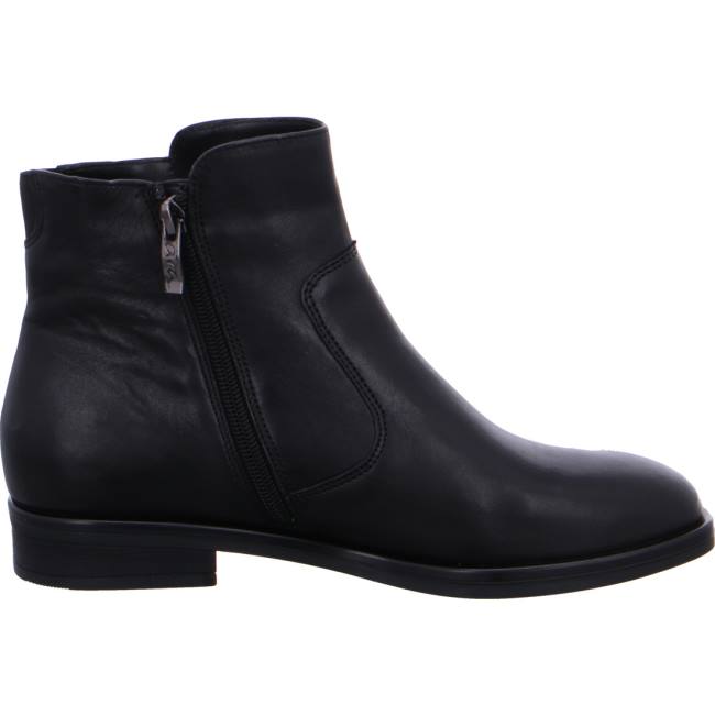 Black Ara Shoes Ankle Chester Women's Boots | ARA840NTY