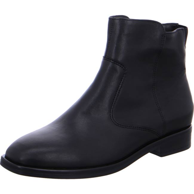 Black Ara Shoes Ankle Chester Women\'s Boots | ARA840NTY