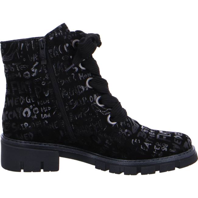 Black Ara Shoes Ankle Dover Women's Boots | ARA652NXT