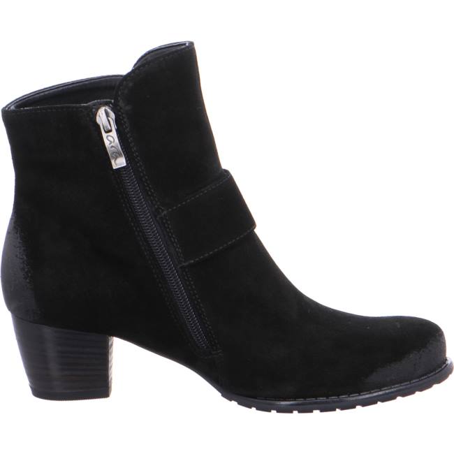 Black Ara Shoes Ankle Florenz Women's Boots | ARA547NMA