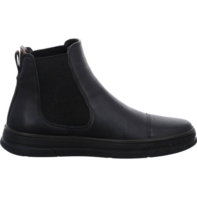 Black Ara Shoes Ankle Frisco Women's Boots | ARA275BNU