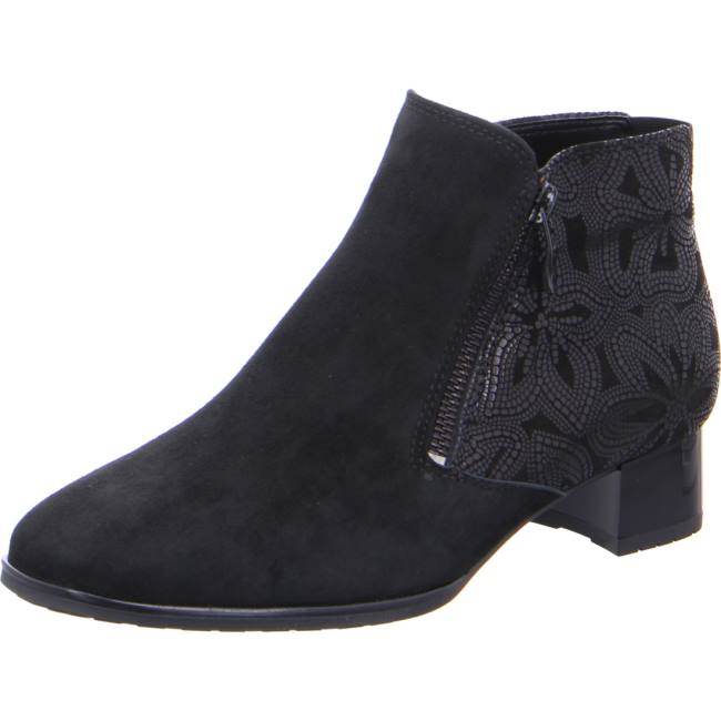 Black Ara Shoes Ankle Graz Women\'s Boots | ARA267KSM