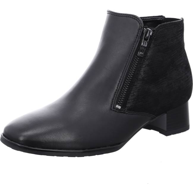 Black Ara Shoes Ankle Graz Women\'s Boots | ARA846GDW