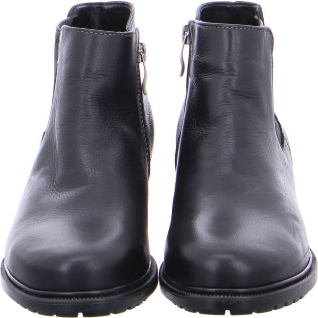 Black Ara Shoes Ankle Kansas Women's Boots | ARA249JQN