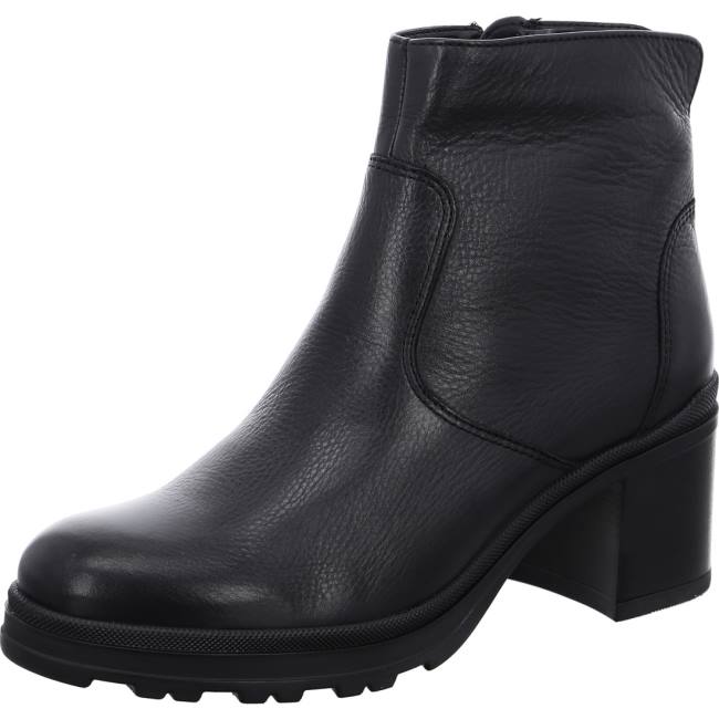 Black Ara Shoes Ankle Mantova Women\'s Boots | ARA517KBW