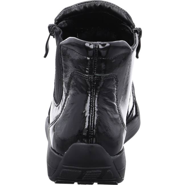 Black Ara Shoes Ankle Merano Women's Boots | ARA458CJO