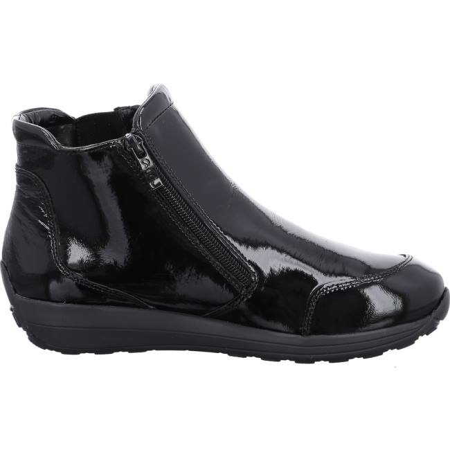 Black Ara Shoes Ankle Merano Women's Boots | ARA458CJO