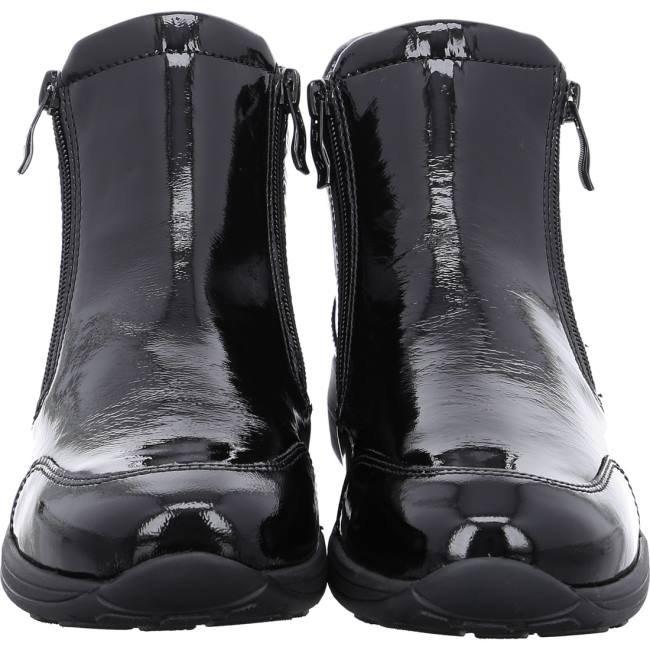 Black Ara Shoes Ankle Merano Women's Boots | ARA458CJO