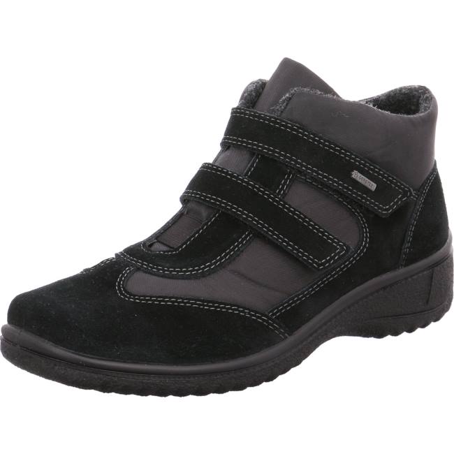 Black Ara Shoes Ankle München Women\'s Boots | ARA342VQU