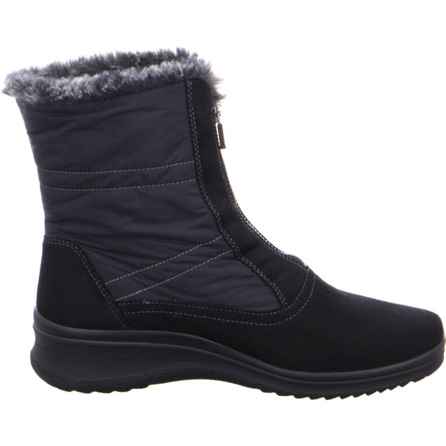 Black Ara Shoes Ankle München Women's Boots | ARA910CXQ