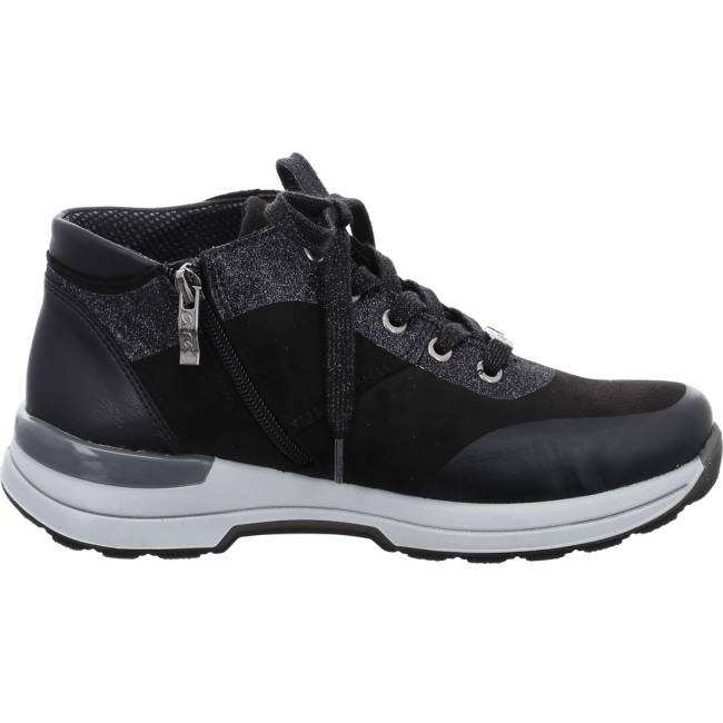 Black Ara Shoes Ankle Nblack Women's Boots | ARA239ESG