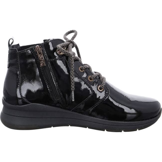 Black Ara Shoes Ankle Osaka Women's Boots | ARA068WRN