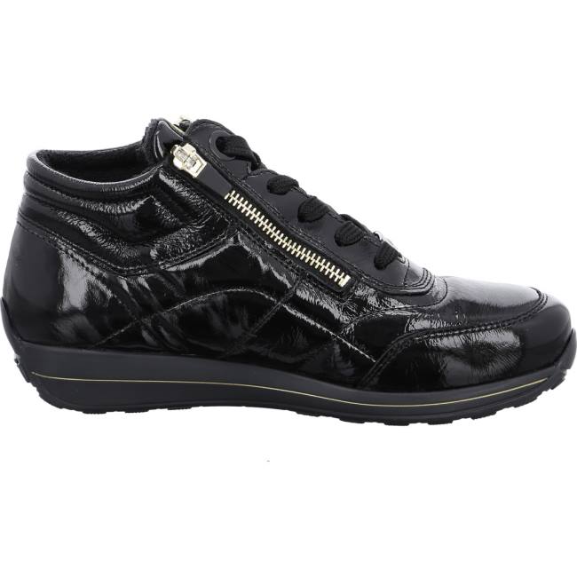 Black Ara Shoes Ankle Osaka Women's Boots | ARA974FNM