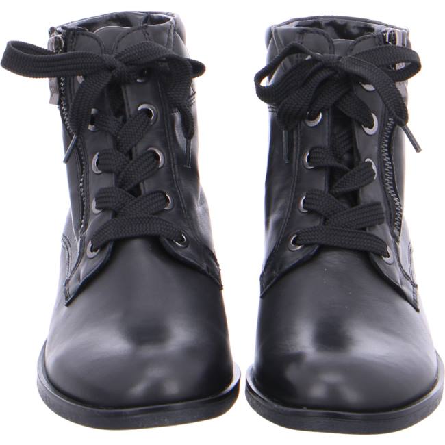 Black Ara Shoes Ankle Parker Women's Boots | ARA038FKV