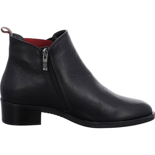 Black Ara Shoes Ankle Parker Women's Boots | ARA157DIS