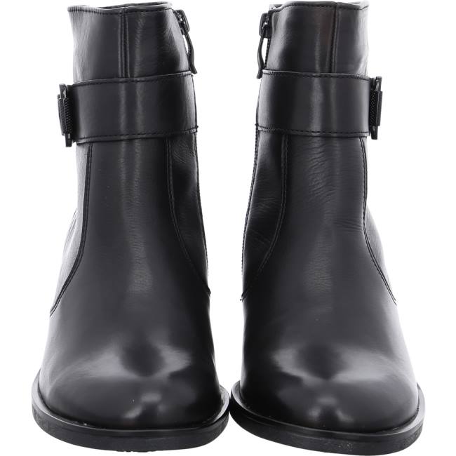 Black Ara Shoes Ankle Parker Women's Boots | ARA214YGD