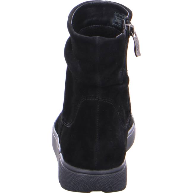 Black Ara Shoes Ankle Rom Women's Boots | ARA471BPN