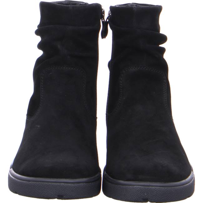 Black Ara Shoes Ankle Rom Women's Boots | ARA471BPN